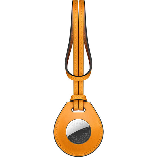 Charm para bolso AirTag Hermès – Jaune d'Or