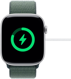 Apple Watch Series 10 כמעט טעון במלואו