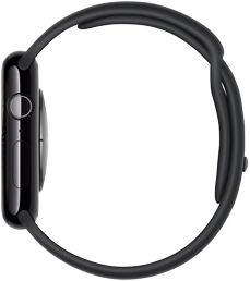 צד ימין של Apple Watch Series 10 המציג את דקותו