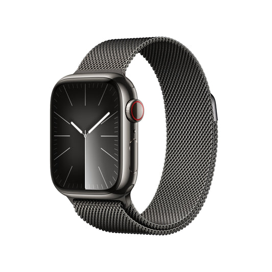 Apple_Watch_Series_9_LTE_41mm_Graphite_Stainless_Steel_Graphite_Milanese_Loop_PDP_Image_Position-1__en-US