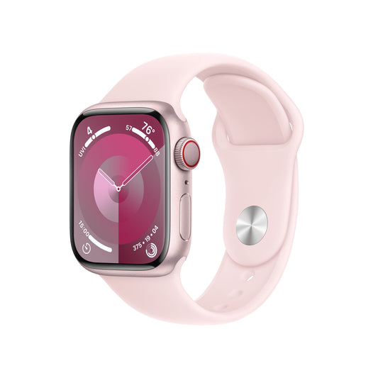Apple_Watch_Series_9_LTE_41mm_Pink_Aluminum_Light_Pink_Sport_Band_PDP_Image_Position-1__en-US