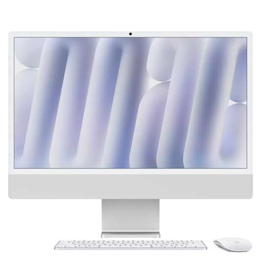 24 hüvelykes iMac Retina 4,5K kijelzővel: Apple M4 chip 8 magos CPU-val és 8 magos GPU-val, 1TB SSD, 24GB RAM, Magic Mouse, Magic Keyboard - magyar - ezüst CTO - iSTYLE.hu