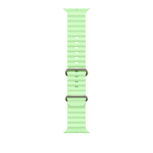 49mm-neon-green-ocean-band-natural-titanium-finish_MGCF4