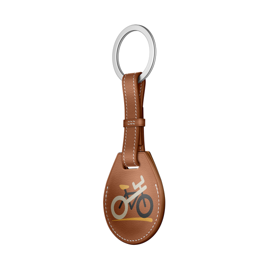 Accesorio para bolso AirTag Hermès - Rosa Texas