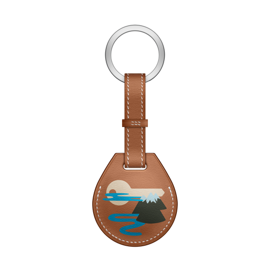 Llavero AirTag Hermès – Montagne