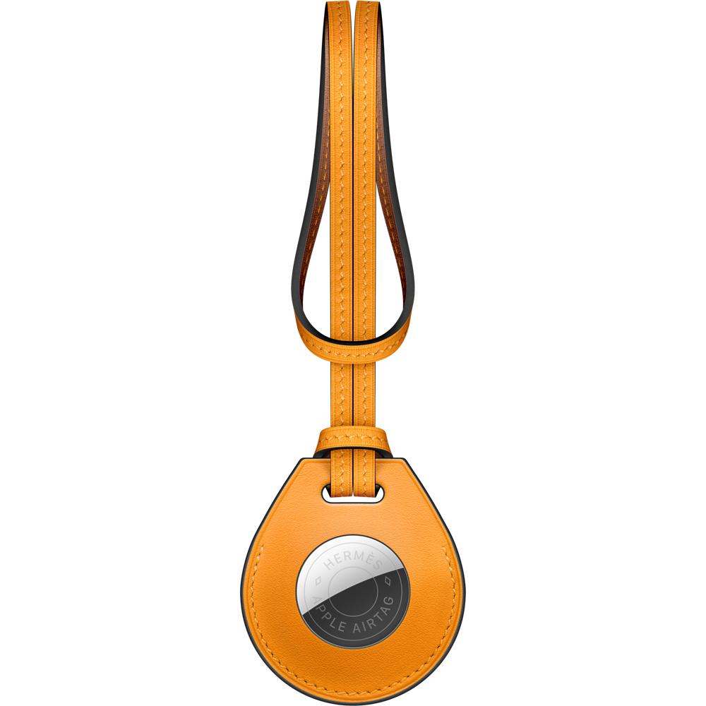 Charm para bolso AirTag Hermès – Jaune d'Or
