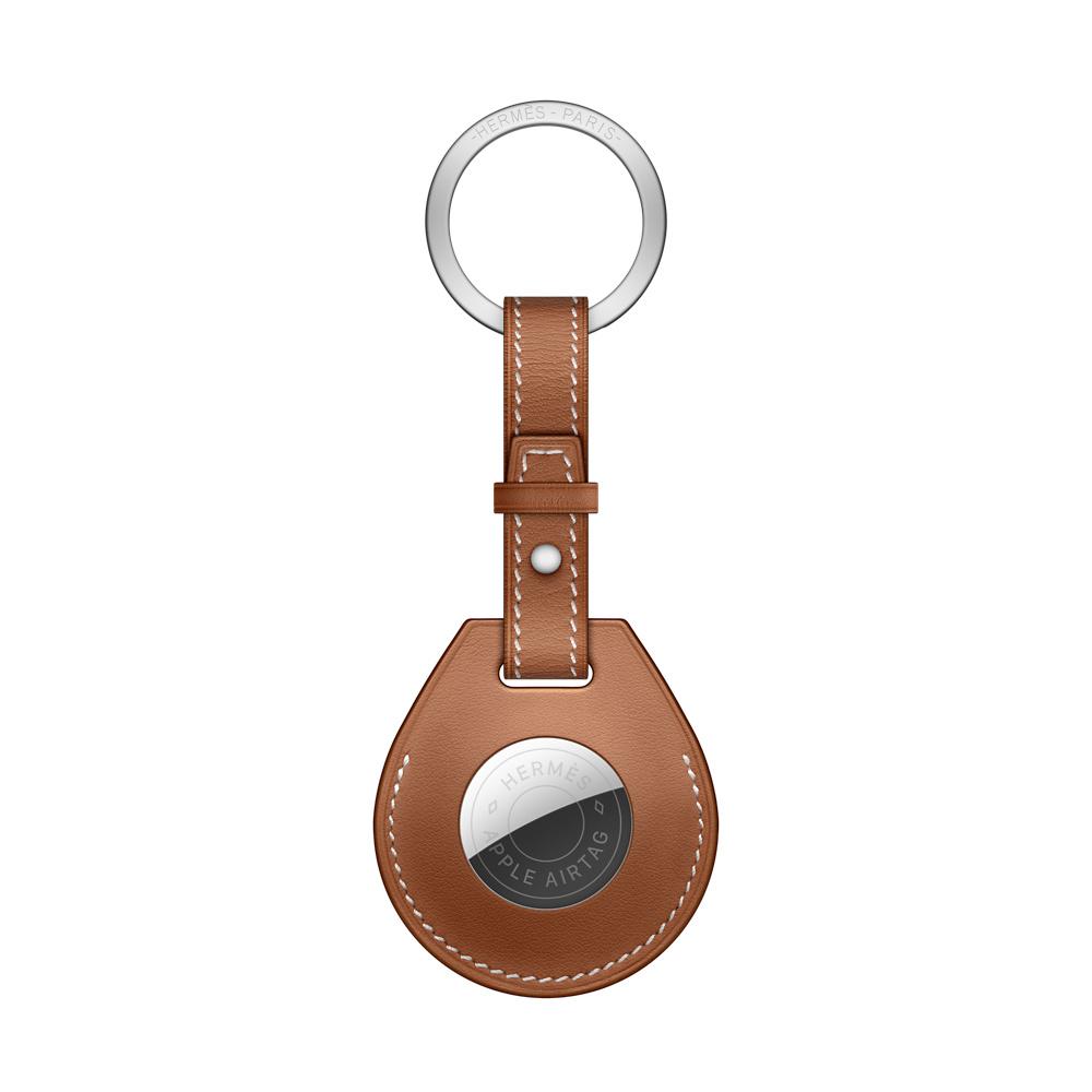 Llavero AirTag Hermès – Dorado