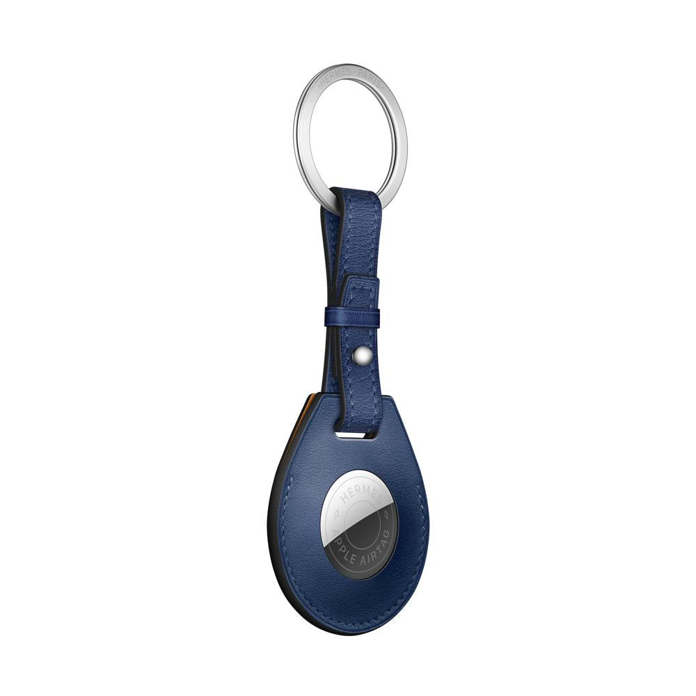 Llavero AirTag Hermès – Azul Saphir