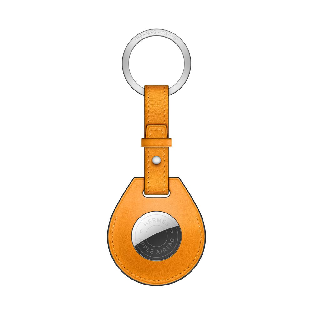 Llavero AirTag Hermès – Jaune d'Or