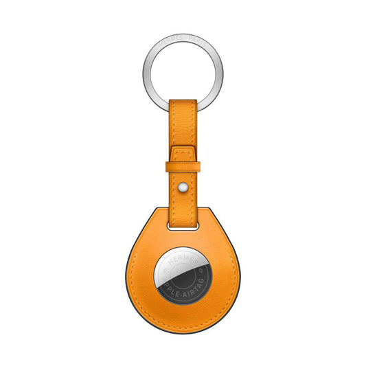 Llavero AirTag Hermès – Jaune d'Or