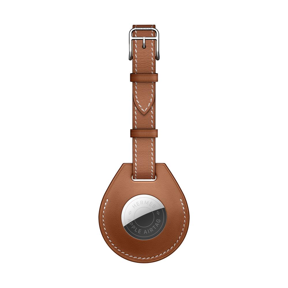 Etiqueta de equipaje AirTag Hermès - Dorado