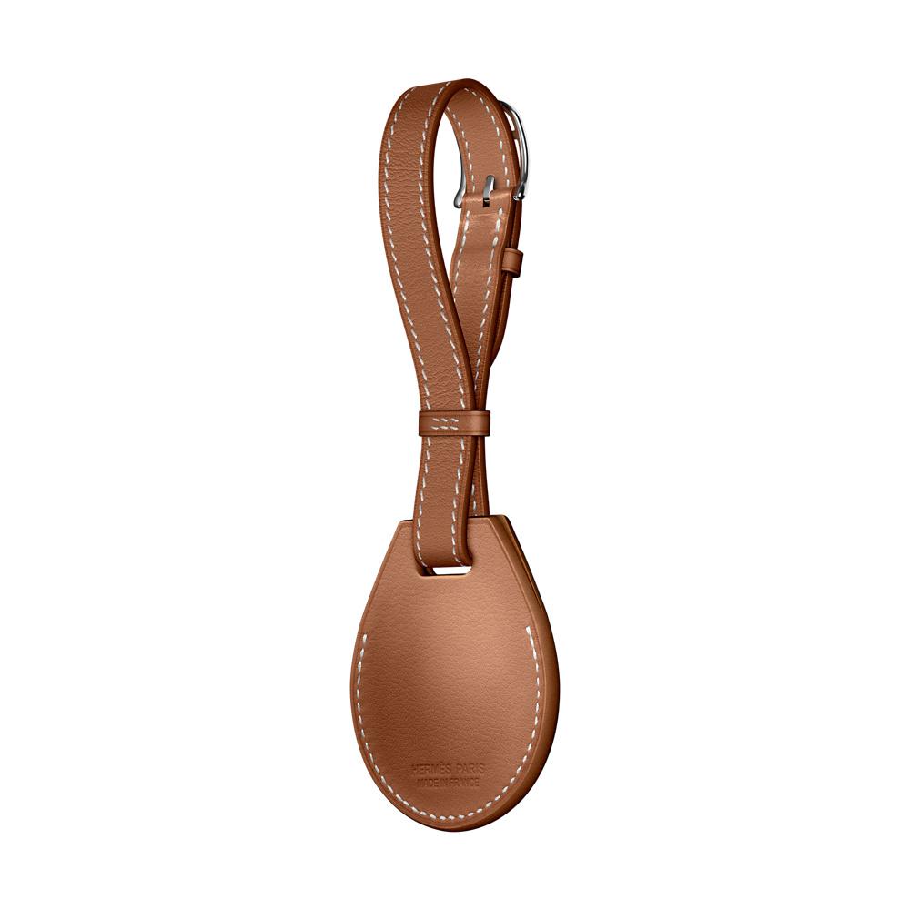 Etiqueta de equipaje AirTag Hermès - Dorado