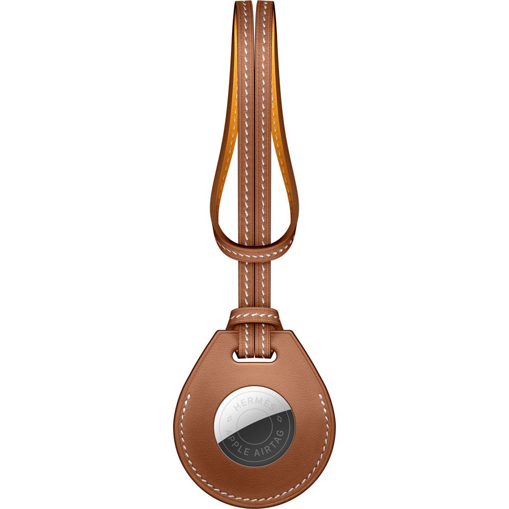 Charm para bolso AirTag Hermès – Dorado