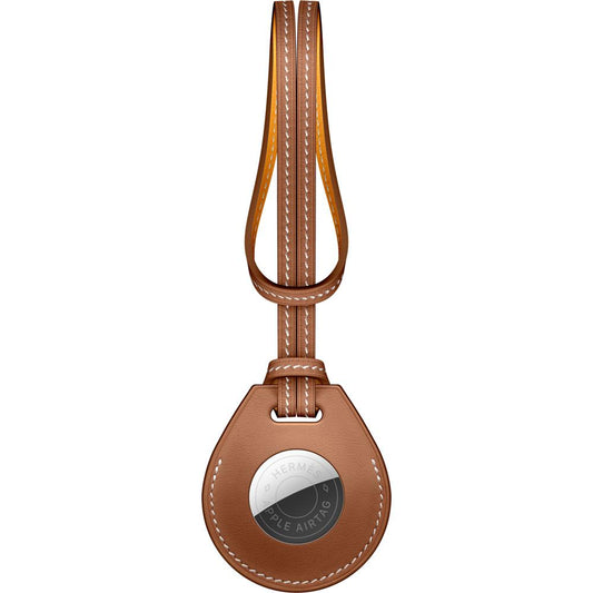 Charm para bolso AirTag Hermès – Dorado