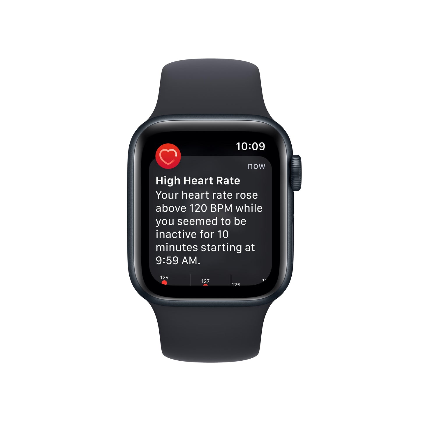 Apple Watch SE GPS + Cellular 40mm Midnight Aluminum Case with Midnight Sport Band - M/L