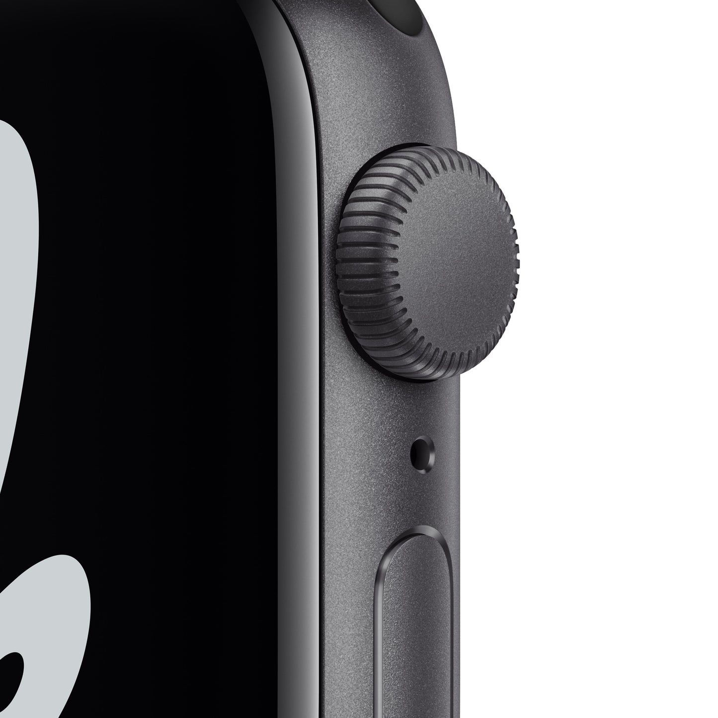 Apple Watch Nike SE GPS, 40mm Space Gray Aluminum Case with Anthracite/Black Nike Sport Band - Regular