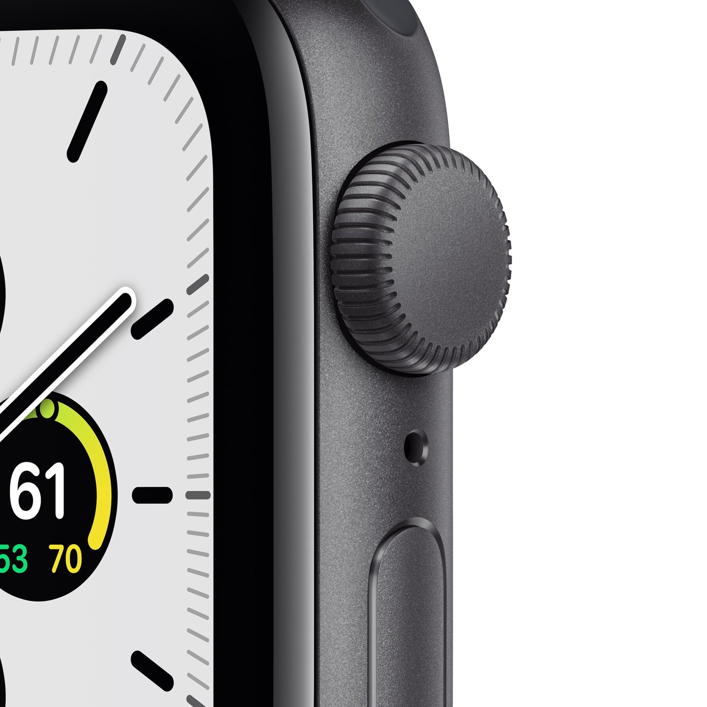 Apple Watch SE GPS, 40mm Space Gray Aluminum Case with Midnight Sport Band - Regular