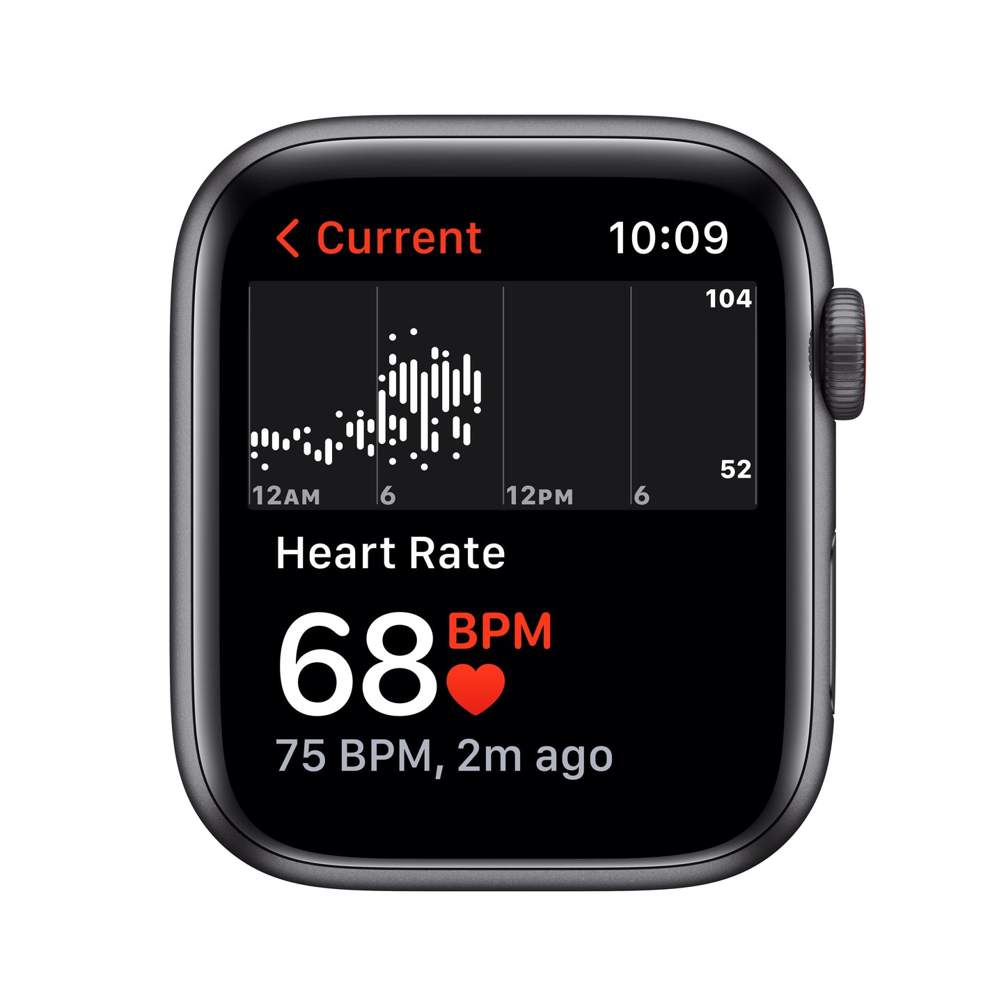 Apple Watch SE GPS + Cellular, caja de aluminio gris espacial de 44 mm con correa deportiva Tornado/gris