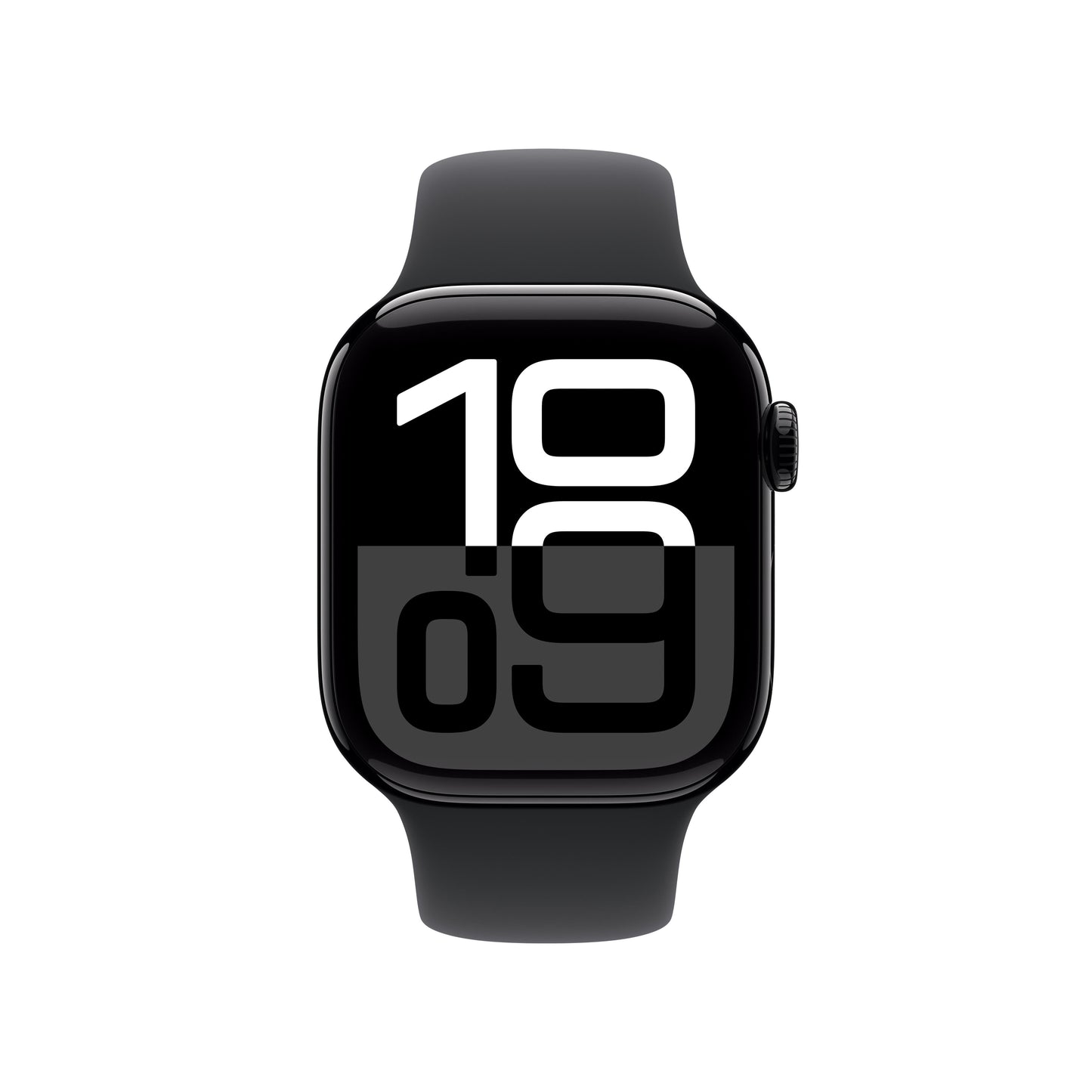 Apple Watch Series 10 GPS + Cellular de 42 mm con caja de aluminio negro azabache y correa deportiva negra - M/L
