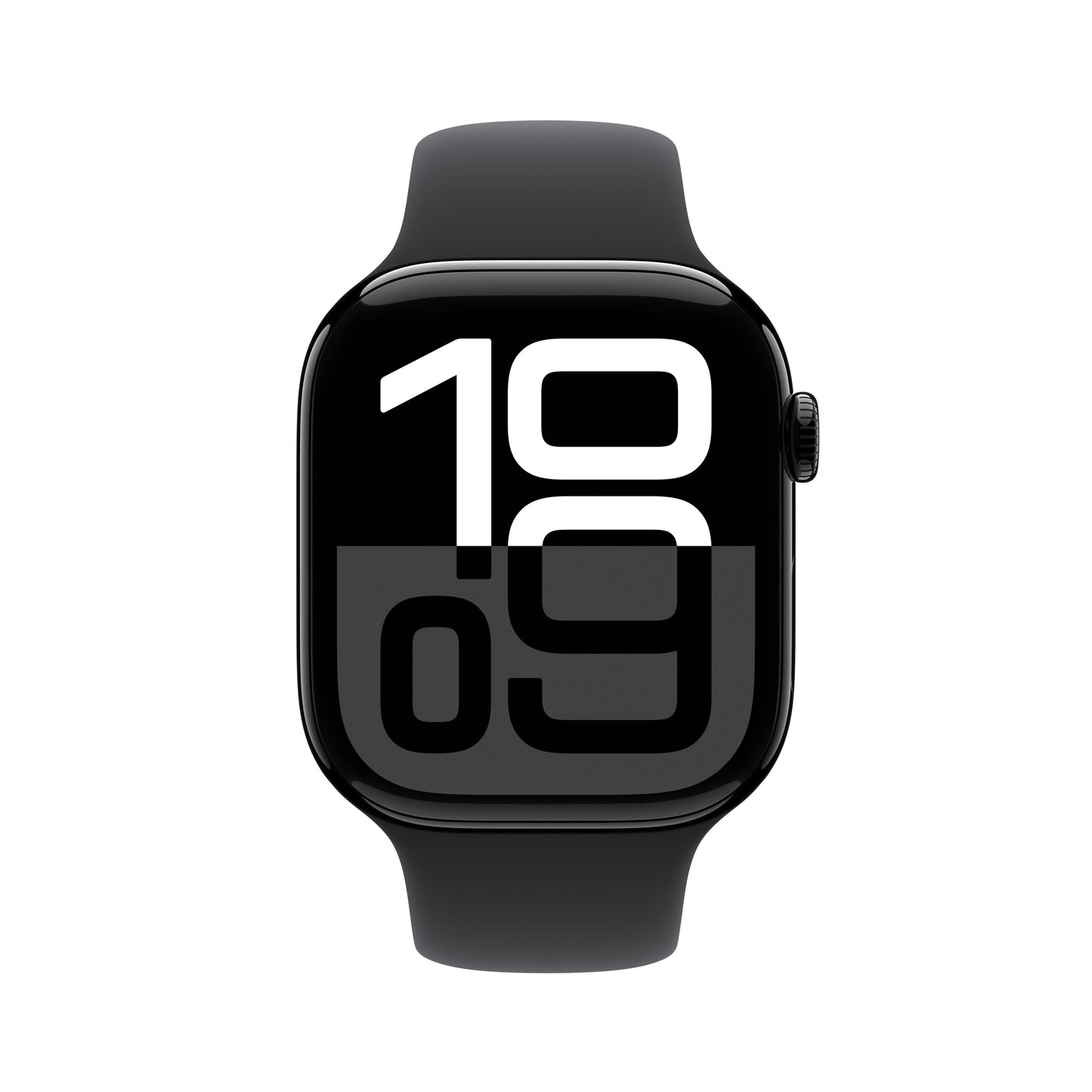 Apple Watch Series 10 GPS + Cellular de 46 mm con caja de aluminio negro azabache y correa deportiva negra - M/L