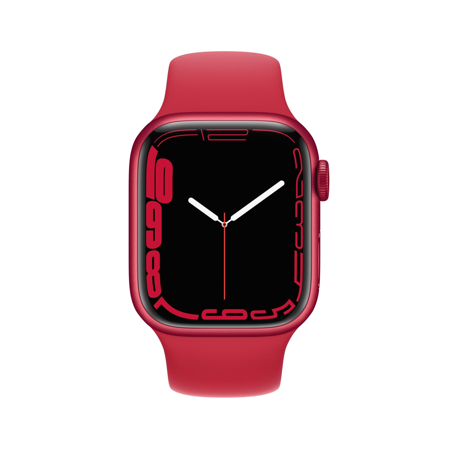 Apple Watch Series 7 GPS + Cellular, 41mm (PRODUCT)RED Aluminum Case with (PRODUCT)RED Sport Band - Regular