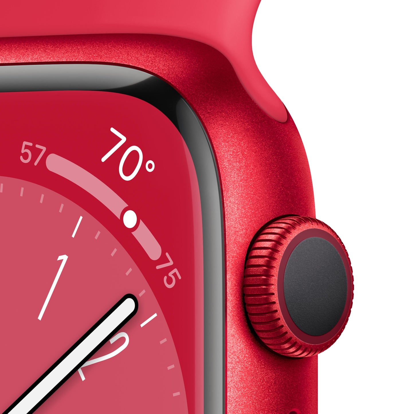 Apple Watch Series 8 GPS 45mm (PRODUCT)RED Aluminum Case with (PRODUCT)RED Sport Band - M/L