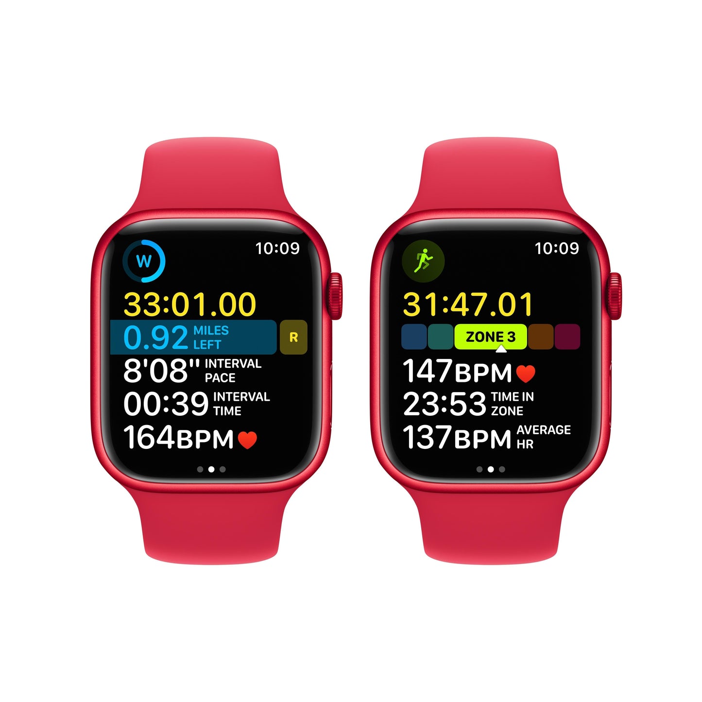 Apple Watch Series 8 GPS + Cellular 45 mm (PRODUCT)RED Caja de aluminio con correa deportiva (PRODUCT)RED - S/M