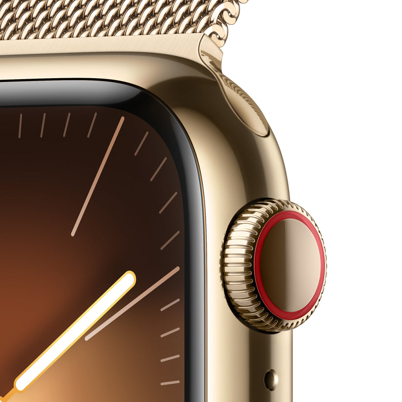 Apple_Watch_Series_9_LTE_41mm_Gold_Stainless_Steel_Gold_Milanese_Loop_PDP_Image_Position-3__en-US