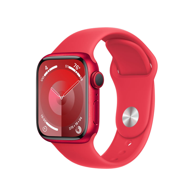 Apple_Watch_Series_9_GPS_41mm_PRODUCTRED_Aluminum_PRODUCTRED_Sport_Band_PDP_Image_Position-1__en-US