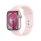 Apple_Watch_Series_9_GPS_45mm_Pink_Aluminum_Light_Pink_Sport_Band_PDP_Image_Position-1__en-US