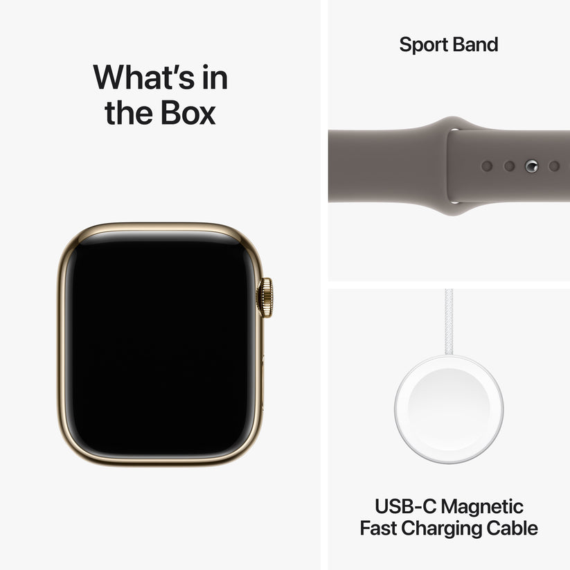 Apple_Watch_Series_9_LTE_45mm_Gold_Stainless_Steel_Clay_Sport_Band_PDP_Image_Position-10__en-US