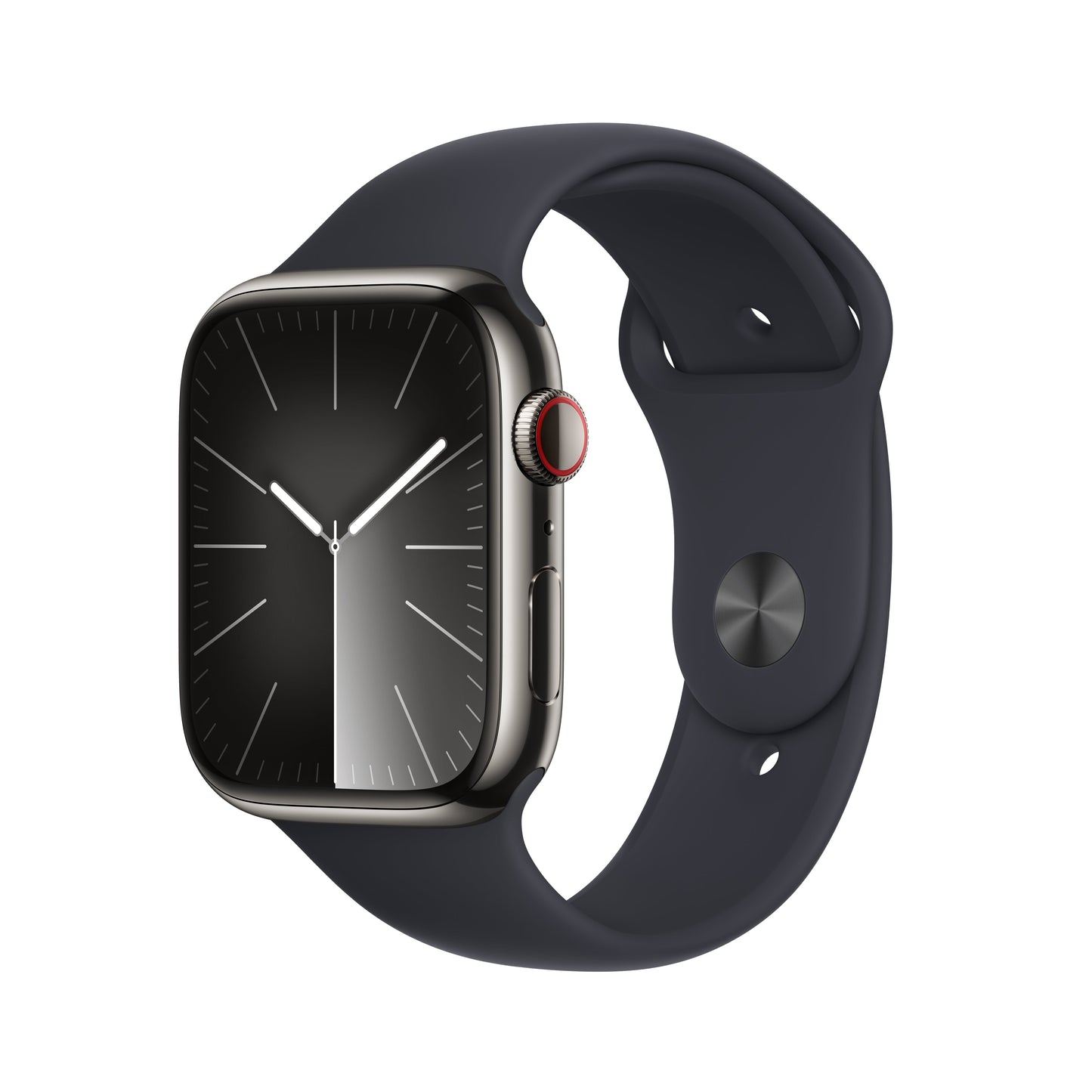 Apple_Watch_Series_9_LTE_45mm_Graphite_Stainless_Steel_Midnight_Sport_Band_PDP_Image_Position-1__en-US