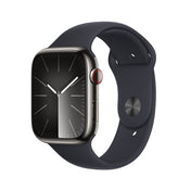 Apple_Watch_Series_9_LTE_45mm_Graphite_Stainless_Steel_Midnight_Sport_Band_PDP_Image_Position-1__en-US
