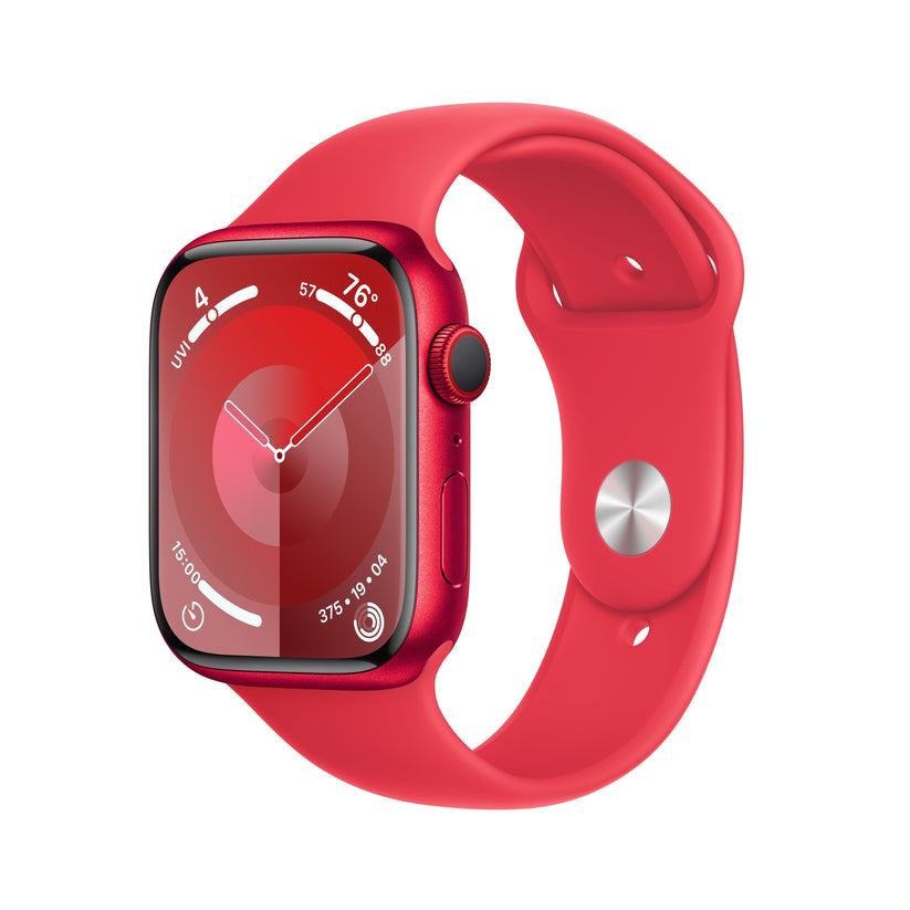 Apple_Watch_Series_9_LTE_45mm_PRODUCTRED_Aluminum_PRODUCTRED_Sport_Band_PDP_Image_Position-1__en-US