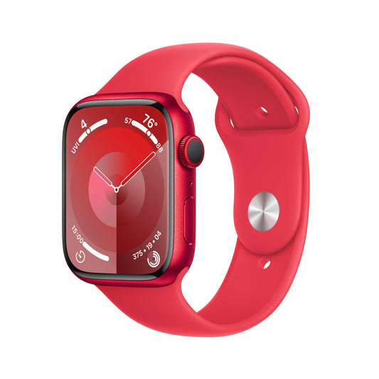 Apple_Watch_Series_9_LTE_45mm_PRODUCTRED_Aluminum_PRODUCTRED_Sport_Band_PDP_Image_Position-1__en-US
