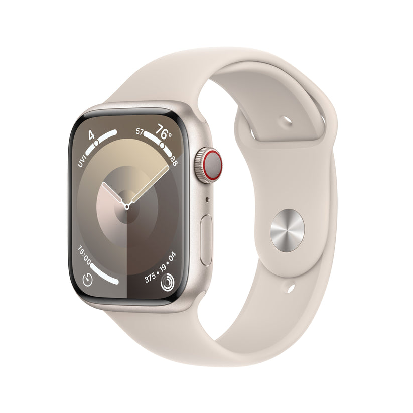 Apple_Watch_Series_9_LTE_45mm_Starlight_Aluminum_Starlight_Sport_Band_PDP_Image_Position-1__en-US
