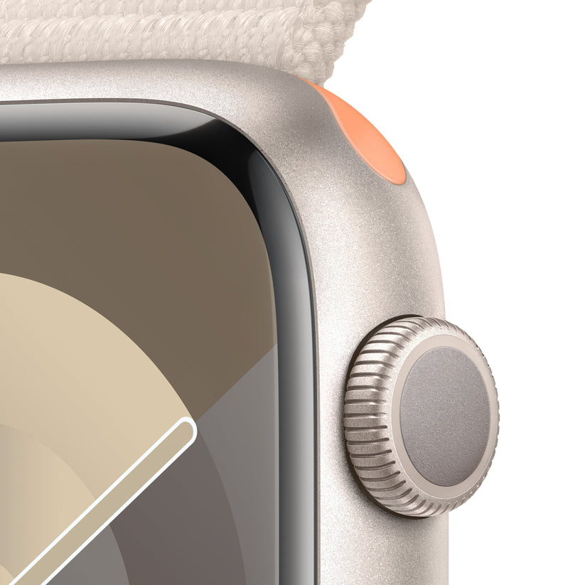 Apple_Watch_Series_9_GPS_45mm_Starlight_Aluminum_Starlight_Sport_Loop_PDP_Image_Position-3__en-US