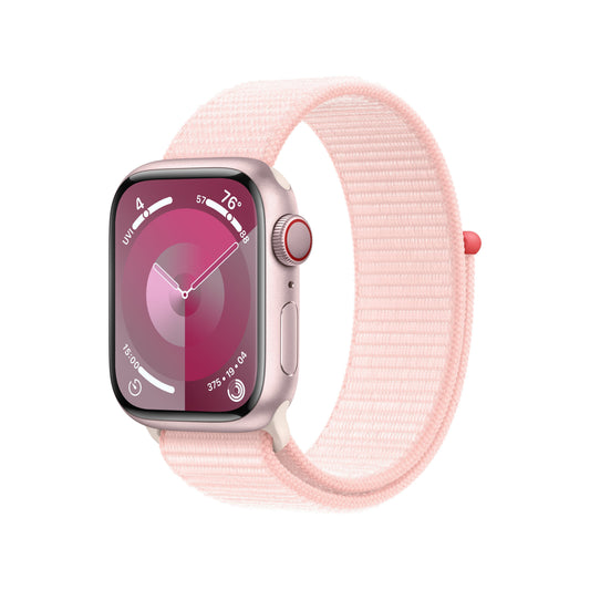 Apple_Watch_Series_9_LTE_41mm_Pink_Aluminum_Light_Pink_Sport_Loop_PDP_Image_Position-1__en-US