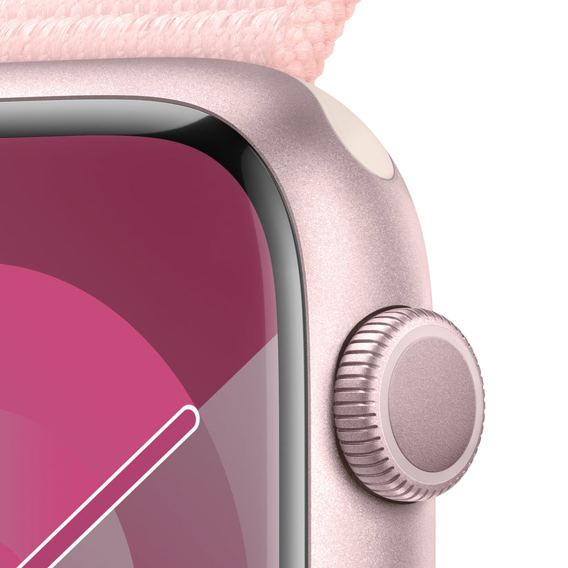 Apple_Watch_Series_9_GPS_45mm_Pink_Aluminum_Light_Pink_Sport_Loop_PDP_Image_Position-3__en-US