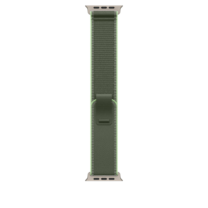 49mm-green-neon-trail-loop--s-m-natural-titanium-finish_MFT44ref