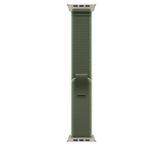 49mm-green-neon-trail-loop--s-m-natural-titanium-finish_MFT44ref