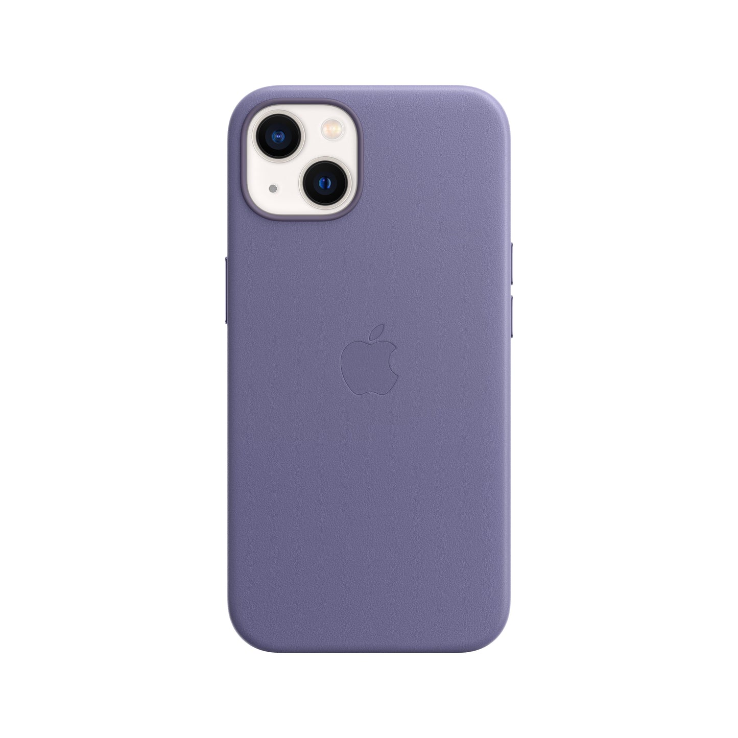 Funda de piel con MagSafe para iPhone 13 - Wisteria