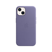 Funda de piel con MagSafe para iPhone 13 - Wisteria