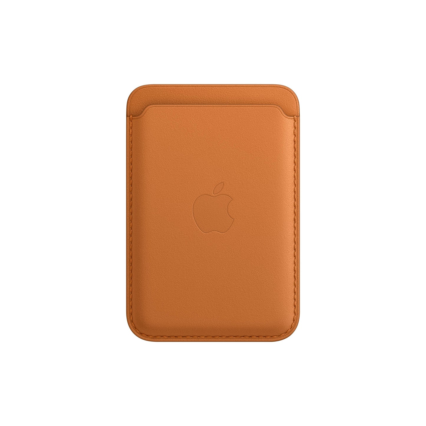 Cartera de cuero para iPhone con MagSafe - Marrón dorado
