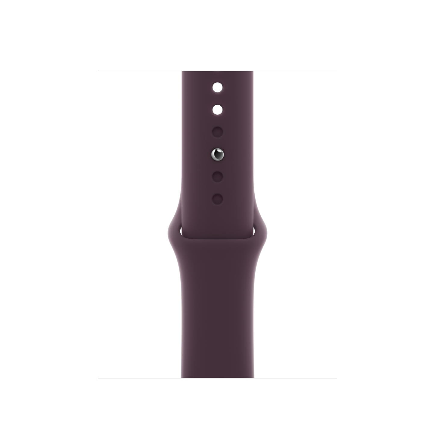 Correa deportiva color cereza oscuro de 41 mm - Regular