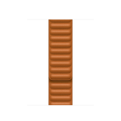 Eslabón de cuero marrón dorado de 41 mm - S/M