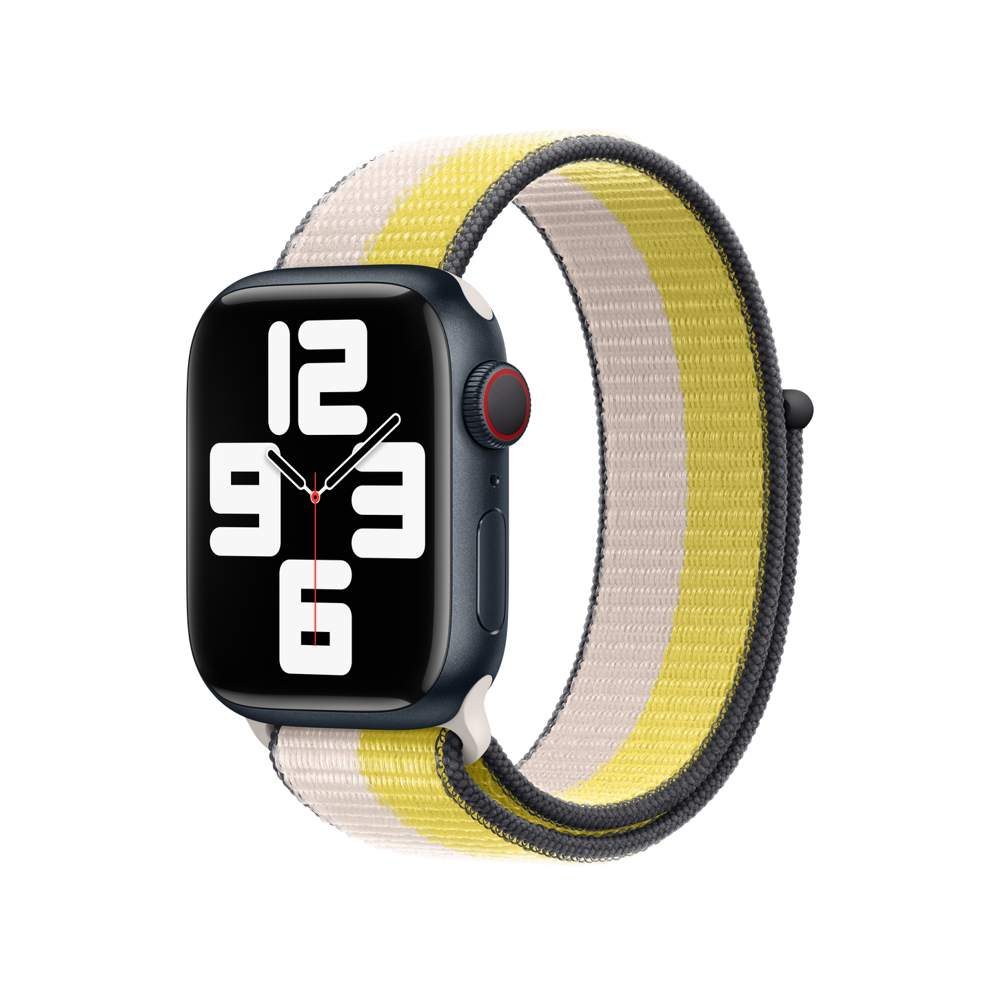 Correa Loop deportiva color avena y cáscara de limón de 41 mm