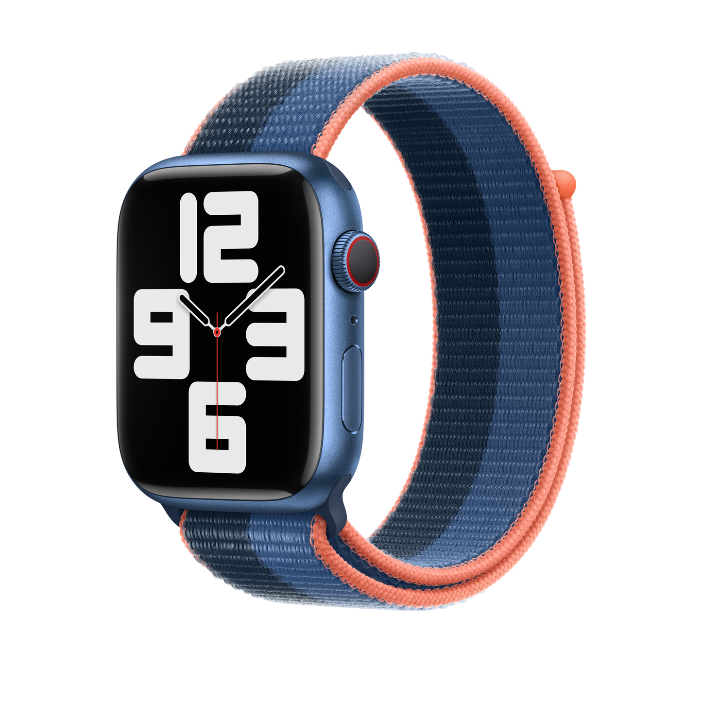 Correa deportiva Blue Jay/Abyss Blue de 45 mm (extragrande)