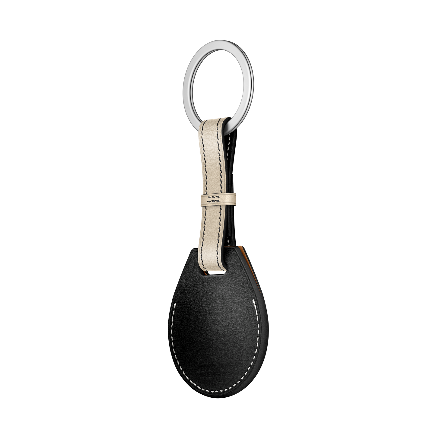 Llavero AirTag Hermès - Negro
