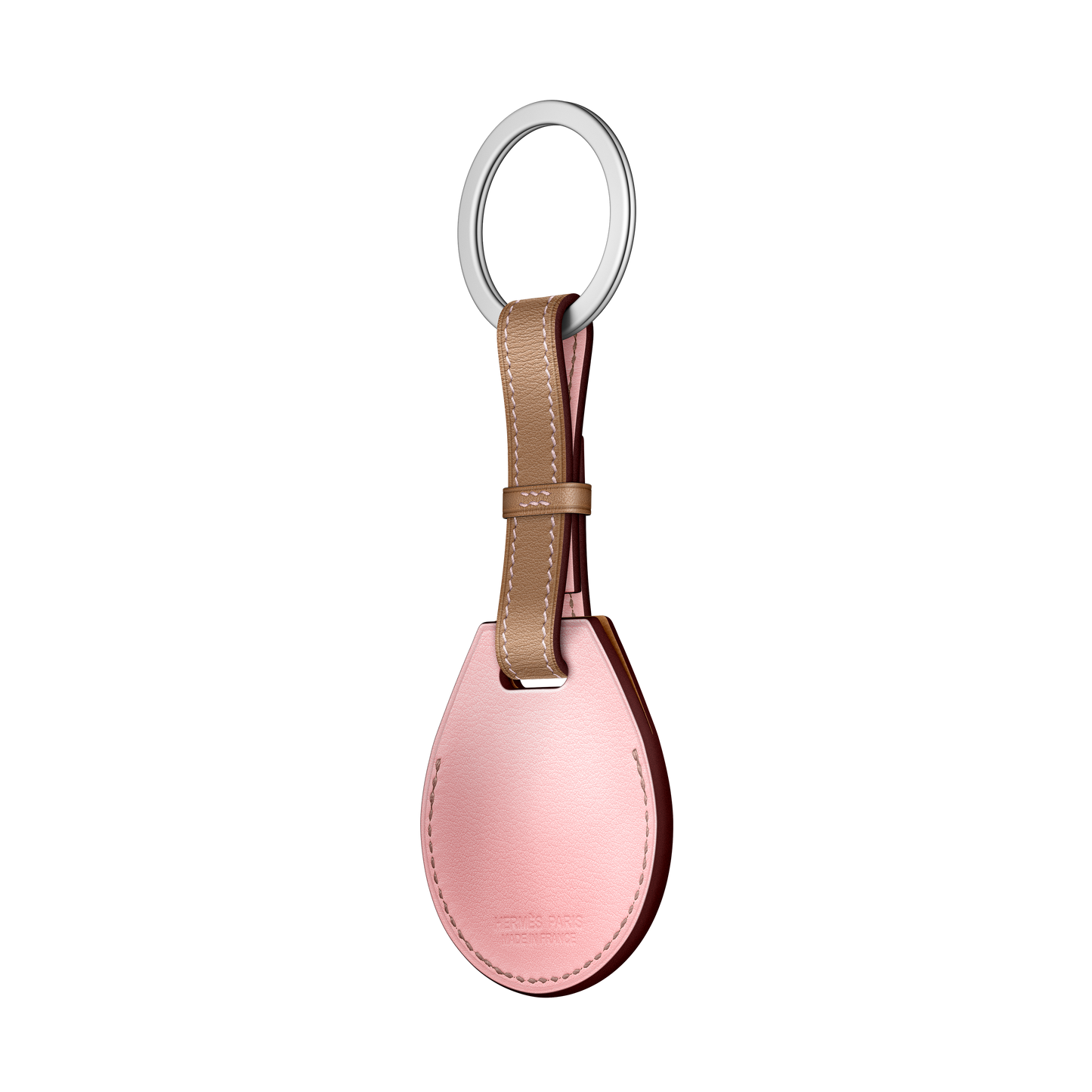 Llavero AirTag Hermès - Rosa Sakura